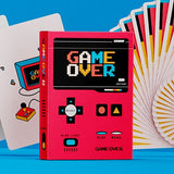 Game Over Red Playing Cards by Gemini - Brown Bear Magic Shop