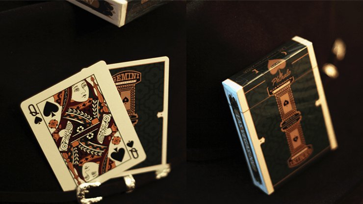 Gemini Casino Phthalo Green Playing Cards by Gemini - Brown Bear Magic Shop