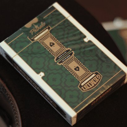 Gemini Casino Phthalo Green Playing Cards by Gemini - Brown Bear Magic Shop