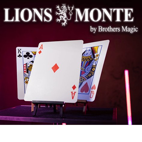 Lion Monte by Brother's Magic - Brown Bear Magic Shop