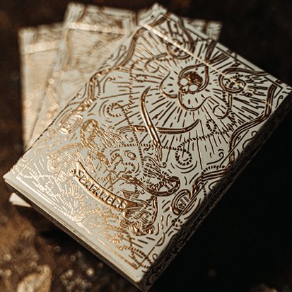 Luxury Seafarers: Admiral Edition Playing Cards by Joker and the Thief - Brown Bear Magic Shop