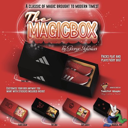 MAGIC BOX by George Iglesias and Twister Magic - Brown Bear Magic Shop