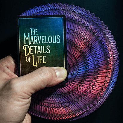 Marvelous Hummingbird Feathers Playing Cards by Marvelous Decks - Brown Bear Magic Shop