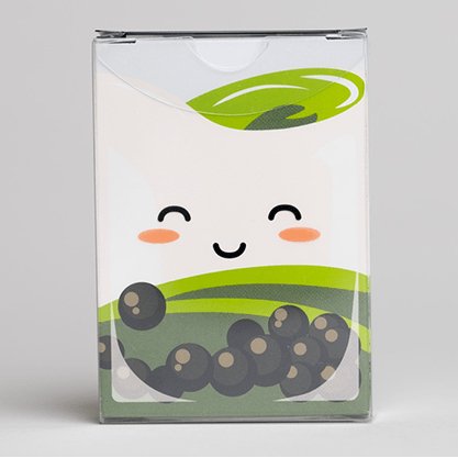 MATCHA BOBA Playing Cards by BaoBao Restaurant - Brown Bear Magic Shop