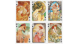 Mucha Princess Hyacinth Silver Edition Playing Cards by TCC - Brown Bear Magic Shop