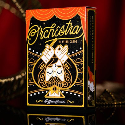 Orchestra Playing Cards by Riffle Shuffle - Brown Bear Magic Shop