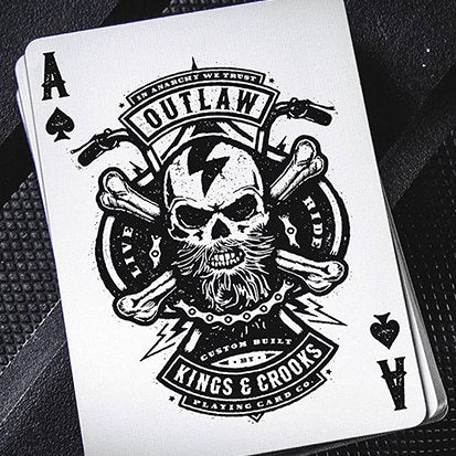 Outlaw Playing Cards by Kings & Crooks - Brown Bear Magic Shop