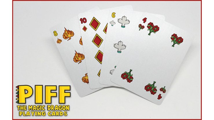 PIFF The Magic Dragon Playing Cards - Brown Bear Magic Shop