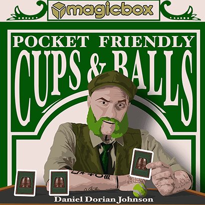 Pocket Friendly Cups & Balls by Magicbox and Daniel Dorian Johnson - Brown Bear Magic Shop