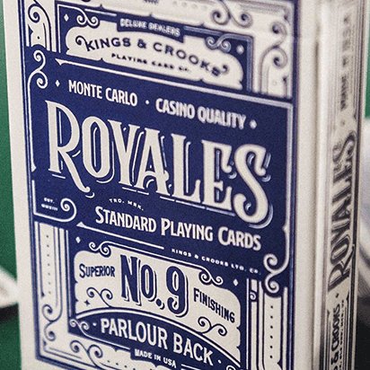 Royales Standards No.9 Parlor Playing Cards by Kings and Crooks - Brown Bear Magic Shop