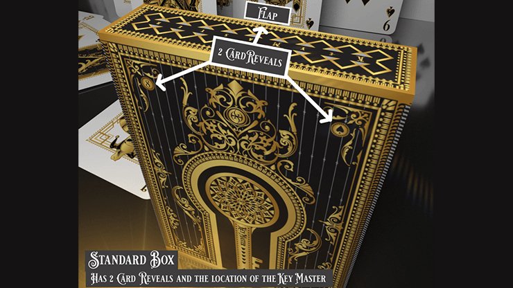 Secrets of the Key Master Standard playing Cards by Handlordz - Brown Bear Magic Shop