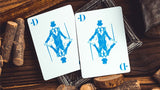 Smoke & Mirrors V9 Blue Playing Cards by Dan & Dave - Brown Bear Magic Shop