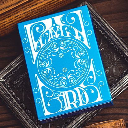 Smoke & Mirrors V9 Blue Playing Cards by Dan & Dave - Brown Bear Magic Shop