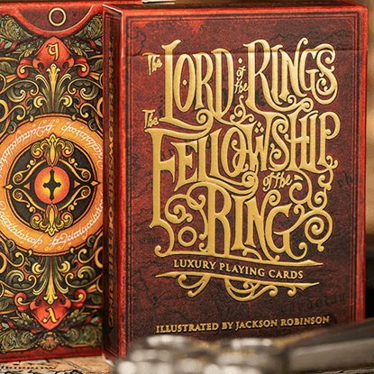 The Fellowship of the Ring Playing Cards by Kings Wild - Brown Bear Magic Shop