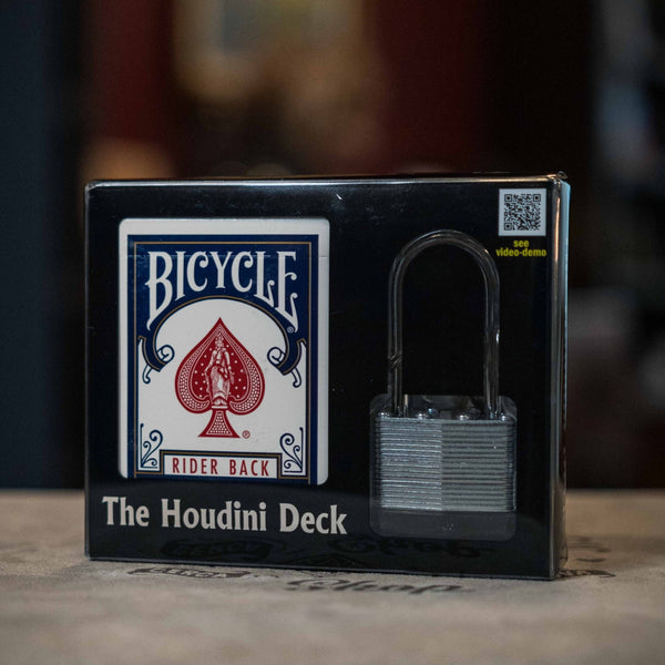 The Houdini Deck by Vincenzo Di Fatta - Brown Bear Magic Shop