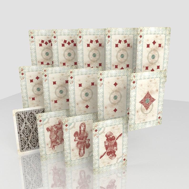 The Persian Empire Playing Cards by USPCC