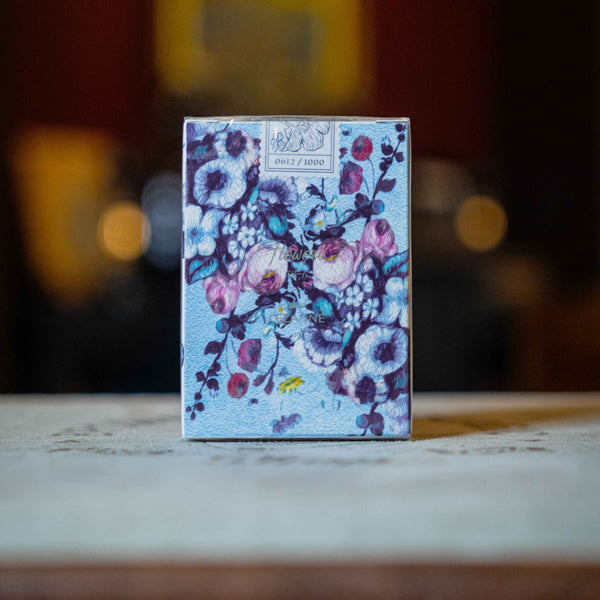 Van Gogh Flowers Rococo Playing Cards - Brown Bear Magic Shop